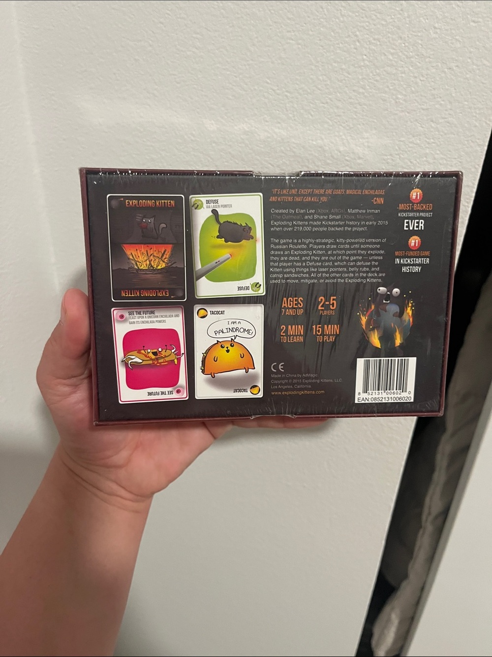 Exploding Kittens Card Game — Red Party Edition - Picture 2 of 2